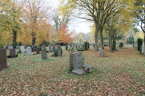 Friedhof Cismar im Herst Friedhof Cismar im Herbst